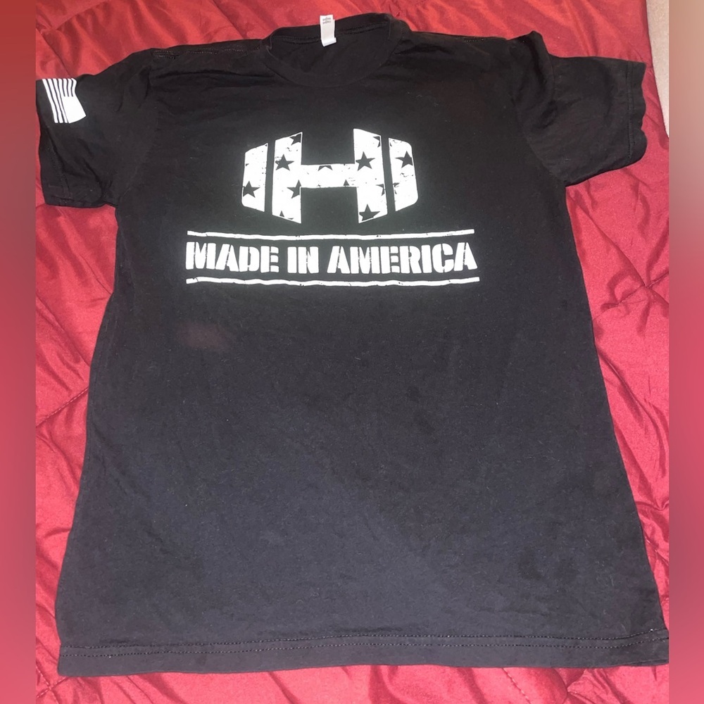 Black 'Made in America' Short Sleeve Tee